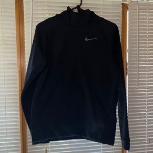 Nike Black Dri-Fit, Fleece Lined Sweatshirt, Size Medium